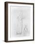 Figure Study for 'Joan of Arc'-Jules Bastien-Lepage-Framed Giclee Print