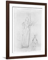 Figure Study for 'Joan of Arc'-Jules Bastien-Lepage-Framed Giclee Print