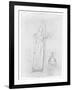 Figure Study for 'Joan of Arc'-Jules Bastien-Lepage-Framed Giclee Print