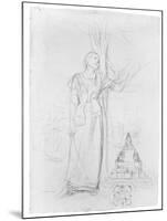 Figure Study for 'Joan of Arc'-Jules Bastien-Lepage-Mounted Giclee Print