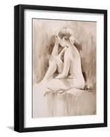 Figure Study II-Sydney Edmunds-Framed Giclee Print