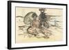 Figure Study: Two Women Seated on a River Bank-Philip Wilson Steer-Framed Giclee Print