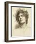 Figure with a Laurel Wreath-Herbert James Draper-Framed Giclee Print