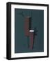 Figure with a White Rectangle-Julio González-Framed Giclee Print