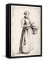 Figure with Basket and Knife-Israel Henriet-Framed Stretched Canvas