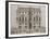 Figure XIV: vue de la façade de l'Hôtel de Beauvais rue Saint-Antoine au balcon duquel la-Jean Marot-Framed Giclee Print