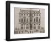 Figure XIV: vue de la façade de l'Hôtel de Beauvais rue Saint-Antoine au balcon duquel la-Jean Marot-Framed Giclee Print