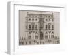 Figure XIV: vue de la façade de l'Hôtel de Beauvais rue Saint-Antoine au balcon duquel la-Jean Marot-Framed Giclee Print