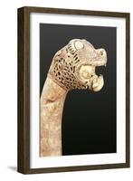 Figurehead of a Viking Longship, Found at Oseberg, Norway-Viking-Framed Giclee Print