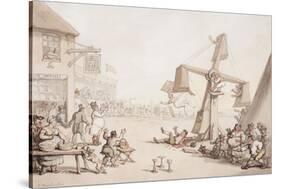 Figures at a Fair, 1803-Thomas Rowlandson-Stretched Canvas