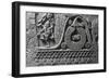 Figures Digging a Cave-null-Framed Giclee Print