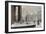 Figures entering the Law Courts, Nytorv Copenhagen, 1924-Paul Gustav Fischer-Framed Giclee Print