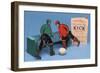 Figures from 'The New Football Game of Kick'-null-Framed Giclee Print