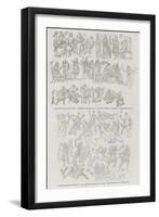 Figures from the Painted Vase of Darius-null-Framed Giclee Print