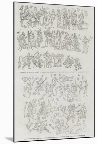 Figures from the Painted Vase of Darius-null-Mounted Giclee Print