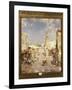 Figures in a Moorish Town-Franz Richard Unterberger-Framed Giclee Print