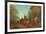 Figures in a Park-Alfred Woolmer-Framed Giclee Print