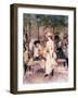 Figures in a Park-Francesco Miralles Galaup-Framed Giclee Print