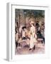 Figures in a Park-Francesco Miralles Galaup-Framed Giclee Print