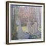 Figures in a Spring Landscape (Sacred Grov), 1897-Maurice Denis-Framed Giclee Print