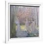 Figures in a Spring Landscape (Sacred Grov), 1897-Maurice Denis-Framed Giclee Print