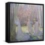 Figures in a Spring Landscape (Sacred Grov), 1897-Maurice Denis-Framed Stretched Canvas