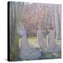 Figures in a Spring Landscape (Sacred Grov), 1897-Maurice Denis-Stretched Canvas