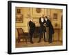 Figures in an Interior-Eugene-Louis Lami-Framed Giclee Print