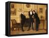 Figures in an Interior-Eugene-Louis Lami-Framed Stretched Canvas