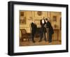 Figures in an Interior-Eugene-Louis Lami-Framed Giclee Print