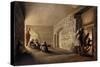 Figures in Egyptian Tombs-Luigi Mayer-Stretched Canvas