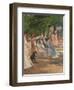 Figures in Hyde Park-Charles Edward Conder-Framed Giclee Print