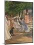 Figures in Hyde Park-Charles Edward Conder-Mounted Giclee Print