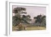 Figures in the Park below the Observatory, Greenwich, circa 1850-Thomas Shotter Boys-Framed Giclee Print