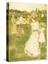Figures in the Park, C.1895-97-Maurice Brazil Prendergast-Stretched Canvas