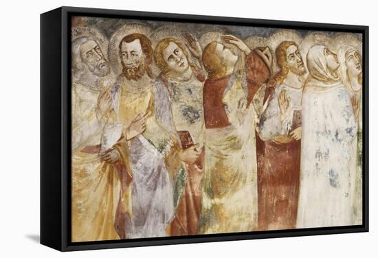 Figures of Apostles, Detail from Ascension-null-Framed Stretched Canvas