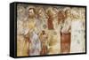 Figures of Apostles, Detail from Ascension-null-Framed Stretched Canvas