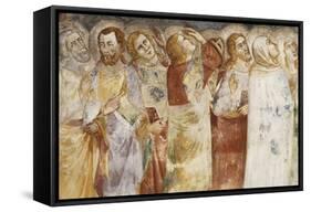 Figures of Apostles, Detail from Ascension-null-Framed Stretched Canvas