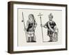 Figures of Gog and Magog Set Up in Guildhall after the Fire London-null-Framed Giclee Print