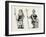 Figures of Gog and Magog Set Up in Guildhall after the Fire London-null-Framed Giclee Print