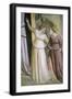 Figures of Ladies, Detail from Stories of Virgin: Marriage of Virgin-Taddeo Gaddi-Framed Giclee Print