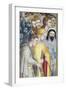 Figures of Men, Detail from Marriage of Virgin-Giovanni Da Milano-Framed Giclee Print