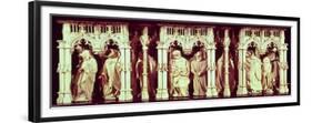 Figures of Monks on the Tomb of Philip II the Bold, Duke of Burgundy-Claus Sluter-Framed Giclee Print