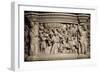 Figures of Prophets Framing Massacre of Innocents, Scene from Life of Christ-Giovanni Pisano-Framed Giclee Print