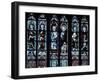 Figures of Prophets, South Rose Window of Notre-Dame Cathedral, Paris, Ile-De-France, France-null-Framed Giclee Print