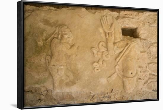 Figures of Stucco Relief, Skeletal Heads Found in the Niches, Castillo De Kukulcan-Richard Maschmeyer-Framed Photographic Print