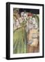 Figures of Women, Detail from Marriage of Virgin-Giovanni Da Milano-Framed Giclee Print