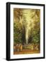 Figures on a Road Near Galle, Ceylon-Edward Lear-Framed Giclee Print