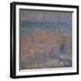 Figures on the Beach, Walberswick-Philip Wilson Steer-Framed Giclee Print