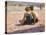 Figures on the Beach-Edward Potthast-Stretched Canvas